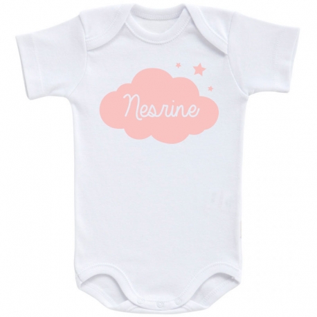 Body Nuage - Personnalisable Fille