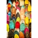 Tableau Oriental - Babouches Marocaines Colorées