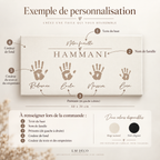 Tableau famille personnalisé – Nos prénoms