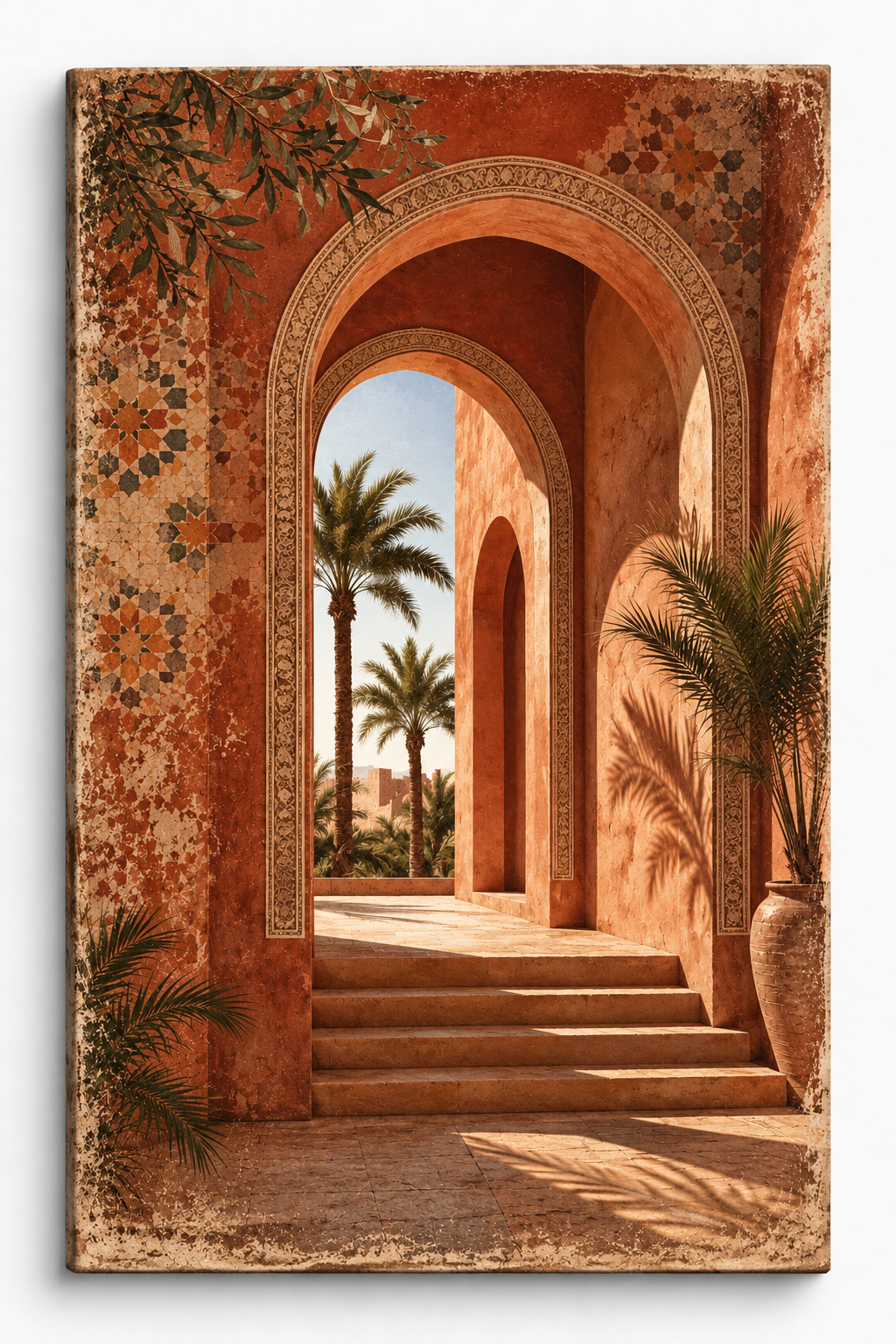 Tableau marocain Arches Marocaines – Terracotta
