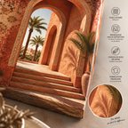 Détails de fabrication du tableau Arches Marocaines