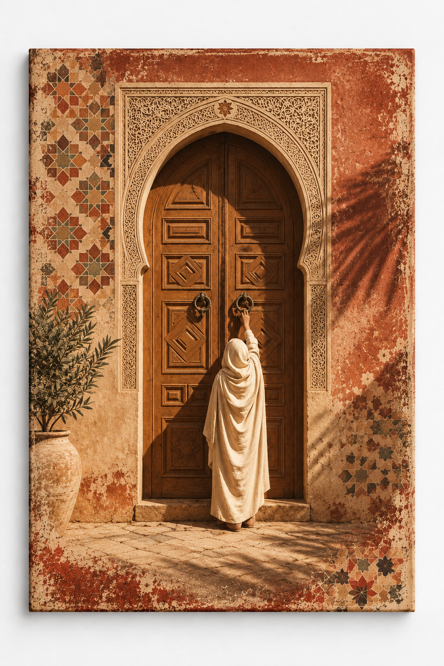Tableau marocain La Porte – Héritage marocain
