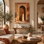 Tableau La Porte dans un intérieur chaleureux