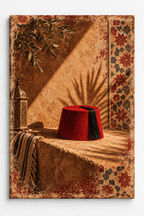 Tableau marocain Le Tarbouche – Héritage marocain